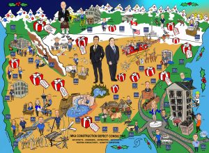 Artwork featuring the Defects Consulting group for MKA International, Inc. and MKA Canada Inc.